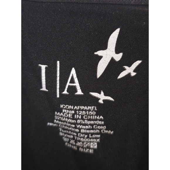 Icon Apparel Shapewear Tank Top Adjustable Strap Black One Size Nylon Spandex - Picture 3 of 3